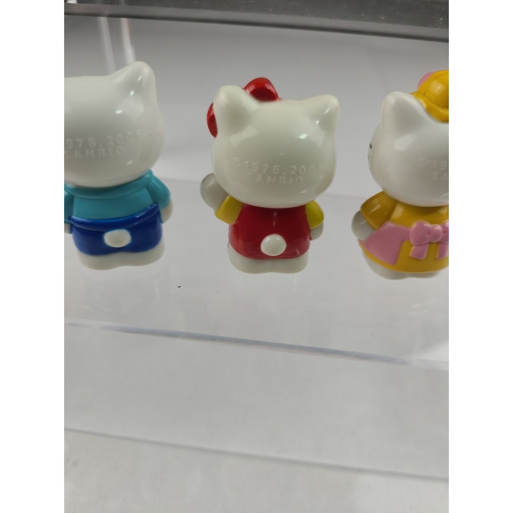 Hello Kitty Sanrio Friends 2006 Lot 2011 PVC Hard Plastic Pink Blue Red Rare - Picture 13 of 14